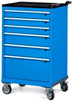 cassettera su ruote con 6 cassetti per officine e autoriparazioni ATFAGS1400104