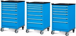presentazione cassettiera su ruote cm 72x80x123 h