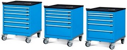 presentazione cassettiere su ruote cm 72x80x93 h