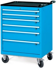 mobile di servizio su ruote con cassetti per macchine utensili ATFDFB5700204