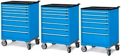 presentazione cassettiera su ruote cm 95x73x127 h