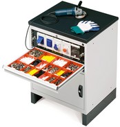 porta utensili per transpallet con impianto elettrico e pneumatico top in gomma ATFDF10706108