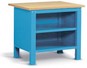 banco da lavoro chiuso cm 100 con piano e top legno 2
