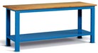 banco lavoro a giorno cm 200 con top legno 19