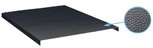 copertura piano legno con ripiano acciaio rivestito gomma