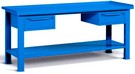 banchi officina top lamiera cm 200 con 2 cassetti 27