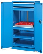 armadi con antine battenti e cassetti estrazione totale per portaboccole e utensileria ATFAE40581404