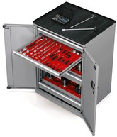 armadio portautensili con boccole per officina precisione ATFAE2040S101