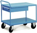 carrello in lamiera grande portata con cassetto e maniglia 8