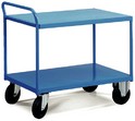 carrello lamiera alta portata 2 piani e maniglia 6