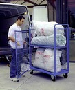 carrello per trasporto biancheria lavanderia tintoria