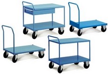 carrelli con ruote grandi per grandi portate