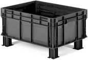 contenitore grande in plastica conduttiva con piedi FPA9352AD