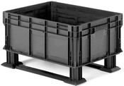 contenitore in plastica conduttiva rettangolare su slitte FPA9352AE