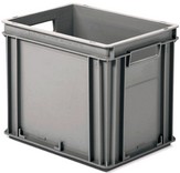 cassette plastica alte con manici per officina cm 40x30x33 h