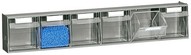 6 cassetti plastica trasparenti con apertura a inclinazione frontale ATFPG1571010