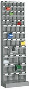 espositore con cassettine plastica trasparente con apertura basculante ATFPG06600301