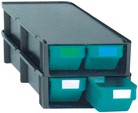 cassettiera con cassetti plastica porta minuteria