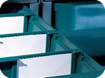 separatori e etichette per cassetto plastica porta minuteria