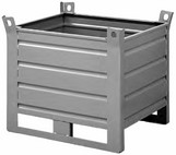 contenitore lamiera pallet sovrapponibile per magazzino materie prime 3