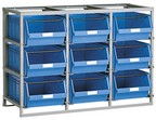 portacassette plastica bocca di lupo sovrapponibile ATFED50330001