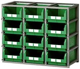 scaffale per contenitori plastica sovrapponibili ATFED40340001