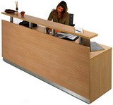 banconata reception diritta per saloni bellezza