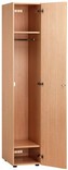 armadietto spogliatoio singolo legno prof 55 cm anta lunga ATbanb31