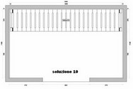 scaffale per cella frigorifera per salumi e formaggi 10