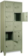 casellario metallico a 10 caselle prof cm 35 ATCS1035