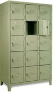 casellario in metallo a 15 caselle prof cm 50 ATCS1550
