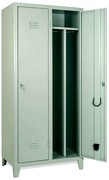 mobiletti spogliatoi a 2 posti con tramezze per sporco pulito ATSP8050D