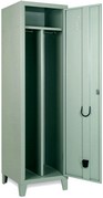 mobiletto spogliatoio a 1 posto con tramezza abiti sporco pulito ATSP5050D
