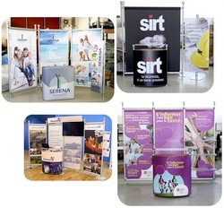 presentazione mini stand fiere e supermercati