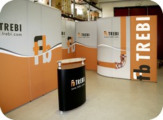 strutture in alluminio componibili per fiere e mostre