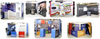 presentazione stand portatili per fiere
